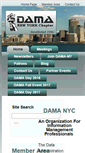 Mobile Screenshot of dama-ny.com